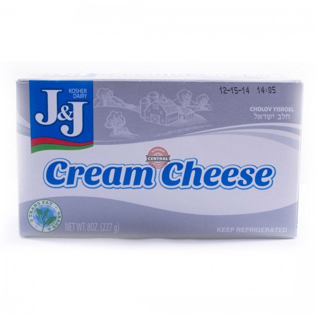 J&J cream cheese bars 8 oz