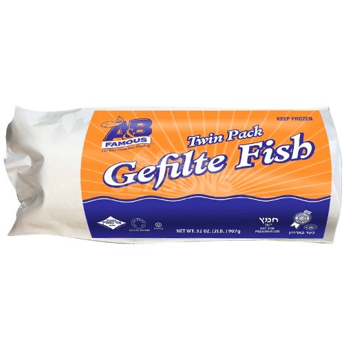 A&B gefilte fish twin pack 32 oz