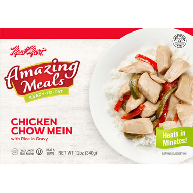 Meal Mart Amazing Meals Chicken Chow Mein with Rice in Gravy 12 oz