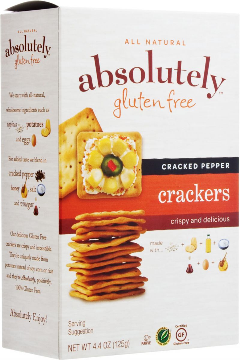 Absolutely Crackers Cracked Pepper 4.4 oz