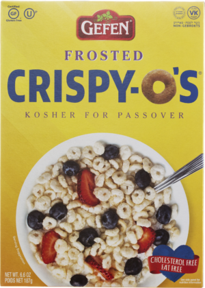 Gefen Crispy-O's Frosted Cereal 6.6 oz