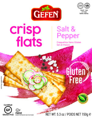 Gefen Salt and Pepper Crisp Flats 5.2 oz