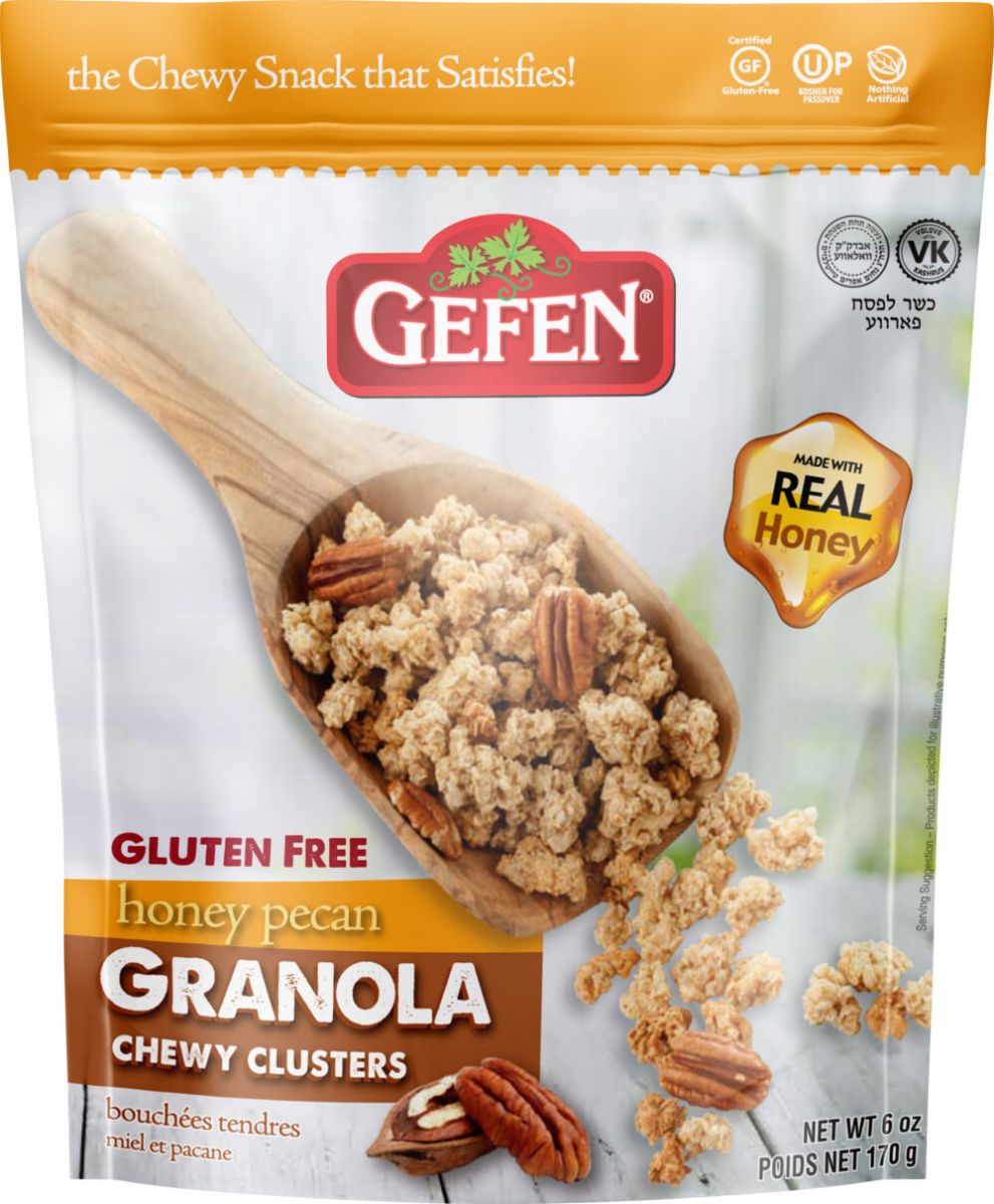 Gefen Honey Pecan Chewy Granola Clusters 6 oz