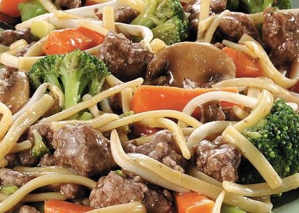 Beef Lo Mein Serves 10 People