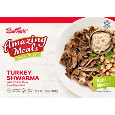 Meal Mart Amazing Meals Turkey Shawarma with Chick Peas 12 oz