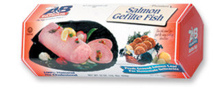 A&B Famous Salmon Gefilte Fish 22 oz