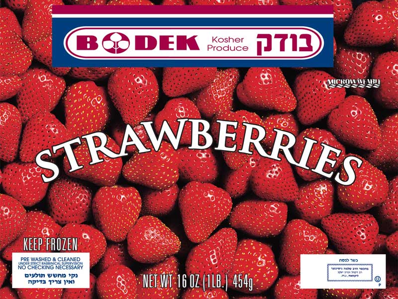 Bodek Strawberries 12 oz