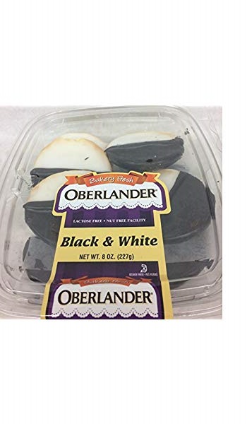 Oberlander Black & White Cookies 8 oz