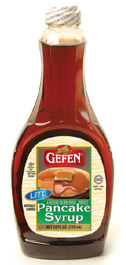 Gefen Lite Pancake Syrup 24 oz