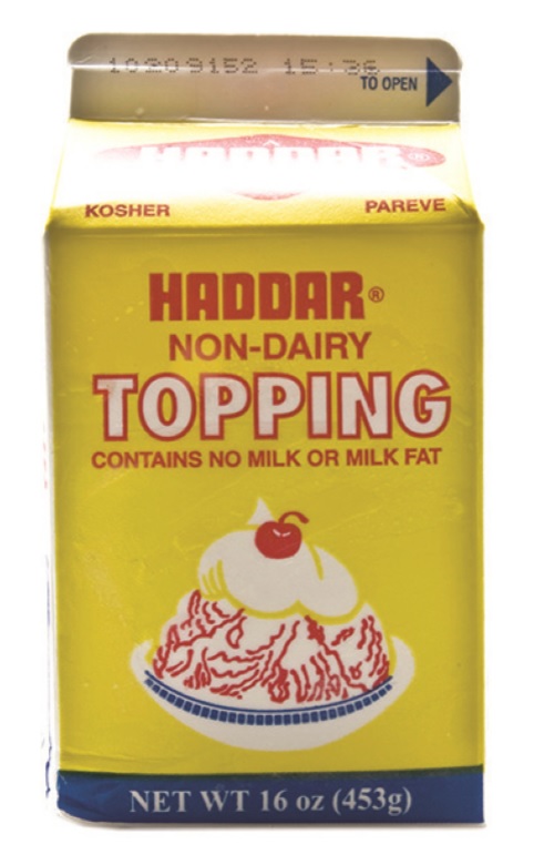 Haddar Frozen Non Dairy Topping 16 oz