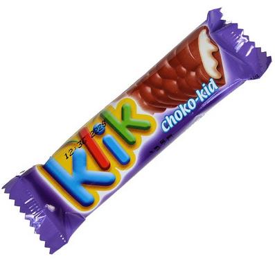 Klik Choko-Kid Fine Milk Chocolate with Milk Cream Filling 1.34 oz