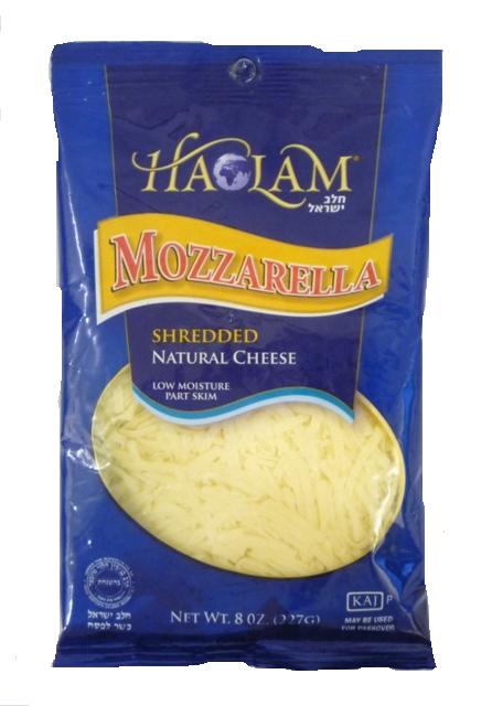 Haolam Mozzarella Shredded Natural Cheese 8oz