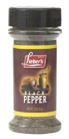 Lieber's Black Pepper 3 oz