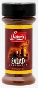 Lieber's Salad Seasoning 4.25 oz