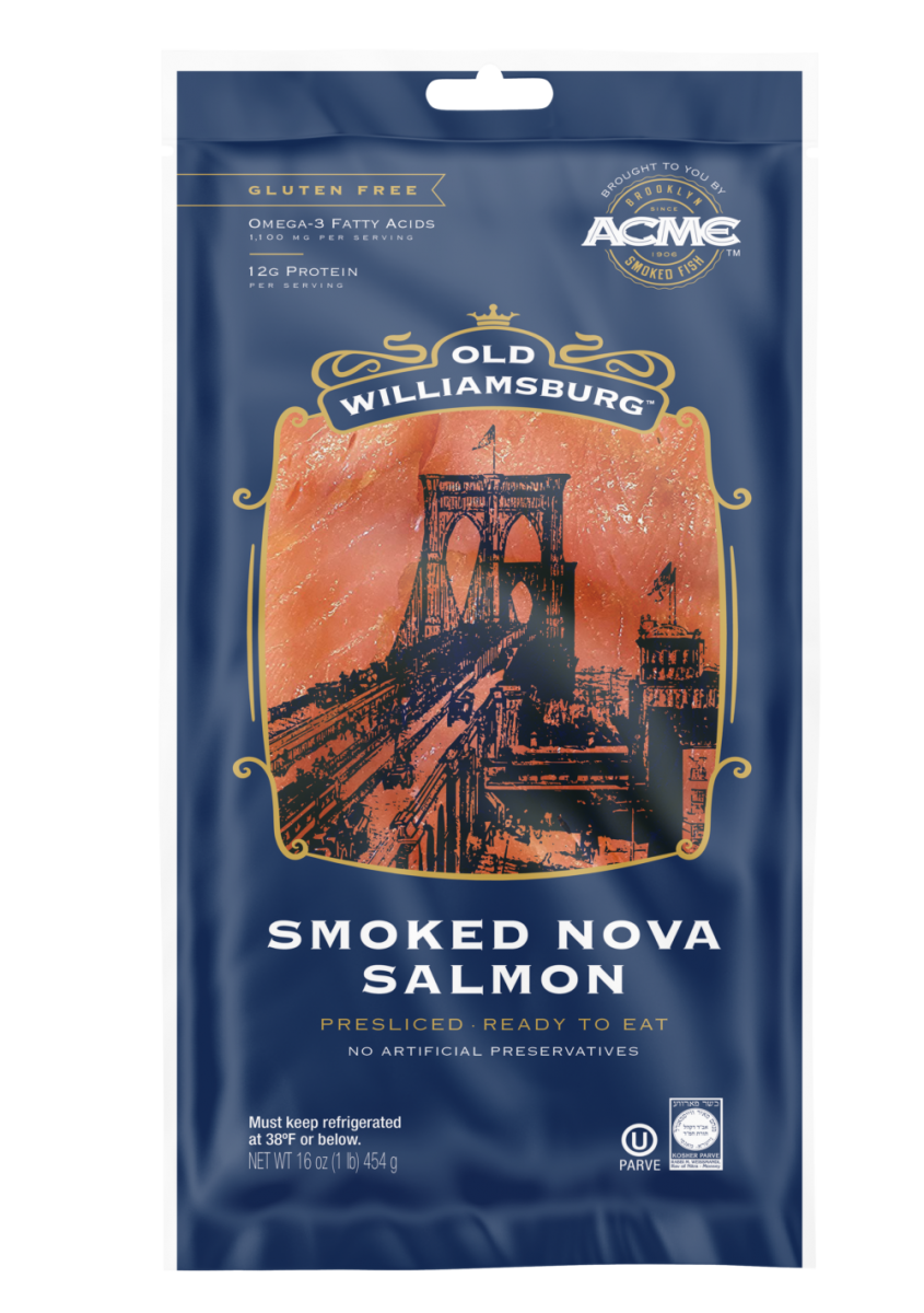 Old Williamsburg Smoked Nova Salmon 16 oz