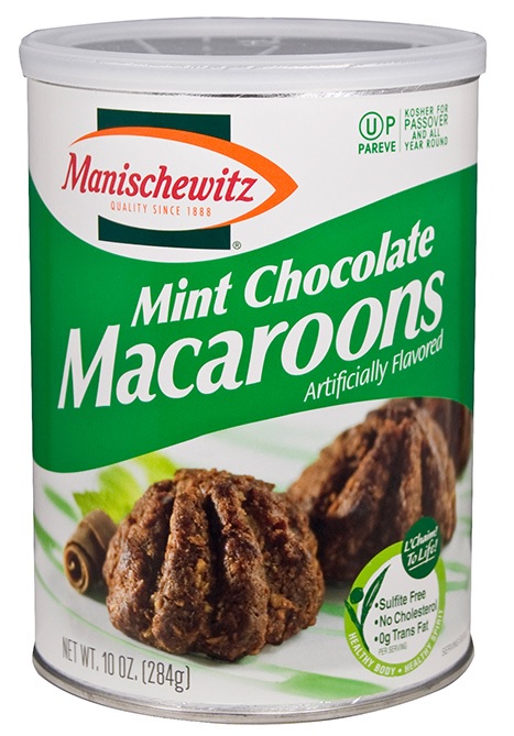 Manischewitz Chocolate Mint Macaroons 10 oz