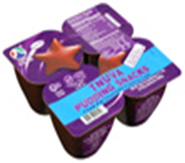 Tnuva Chocolate Pudding & Chocolate Mousse Topping 4 Pack