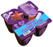 Tnuva Low Fat Chocolate Pudding Snacks 4 Pack