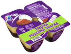 Tnuva Low Fat Chocolate & Vanilla Pudding Snacks 4 Pack