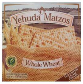 Yehuda Whole Wheat Matzos 10.5 oz